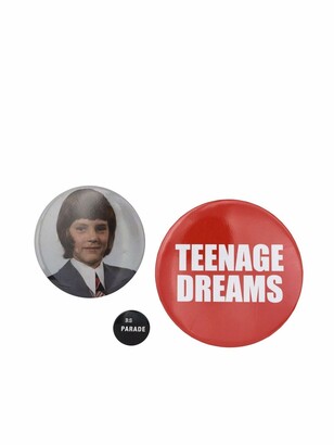 Raf Simons three-piece Teenage Dreams pins