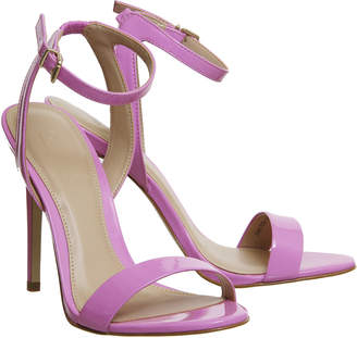 Office Alana Single Sole Sandals Pink Patent Leather