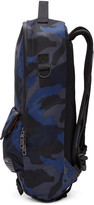 Thumbnail for your product : Diesel Blue Camo F-close Backpack