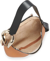 Thumbnail for your product : Chloé Kiss Bicolor Small Leather Hobo Bag