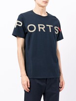 Thumbnail for your product : Ports V logo-print cotton T-shirt