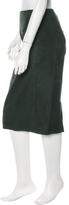 Thumbnail for your product : Derek Lam 10 Crosby Suede Pencil Skirt w/ Tags
