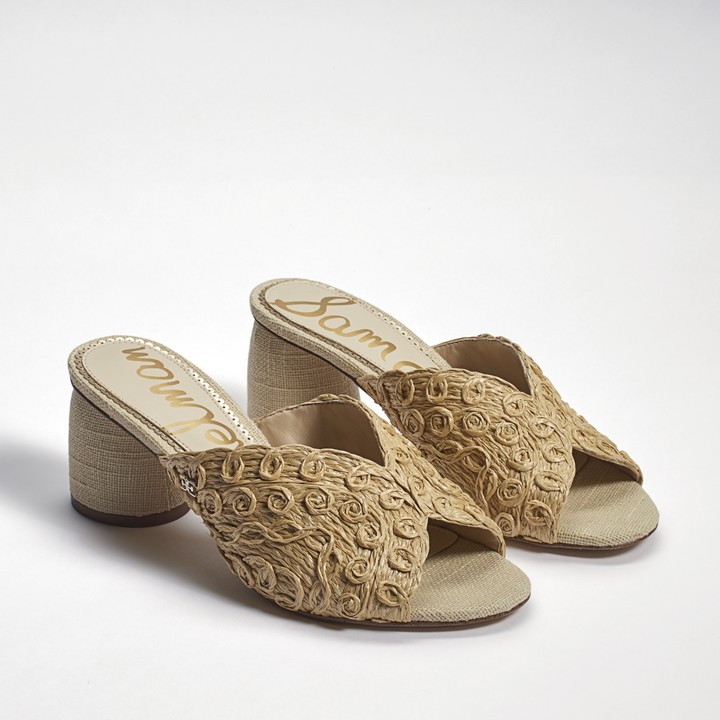 shilou block heel mule