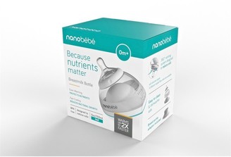 Nanobébé Nanobebe Breast-Shaped Breastmilk Baby Bottle Teal 1-Pack 5 Oz/150 ML