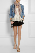 Thumbnail for your product : Kate Moss for Topshop Paisley-print chiffon scarf