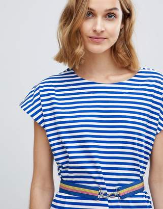 MiH Jeans Boater Striped Dress With Belt