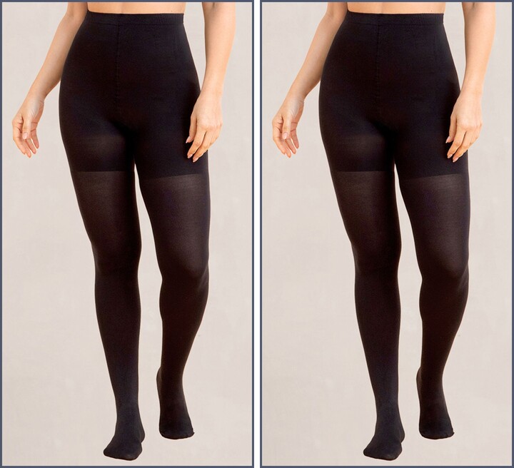 Shapermint Essentials Ultra-Resistant Shaping Tights Set of 2