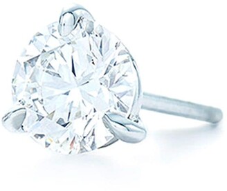 Kwiat Platinum 1.00ct Round Diamond Stud Earrings