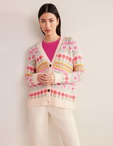 Thumbnail for your product : Boden Fluffy Fair Isle Cardigan