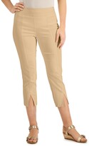 Thumbnail for your product : JM Collection Petite Split-Hem Capri Pants, Created for Macy's