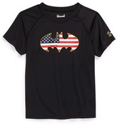 Thumbnail for your product : Under Armour 'Alter Ego USA - Batman' HeatGear® T-Shirt (Little Boys)