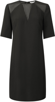 Thumbnail for your product : Whistles Corinna Chiffon Insert Dress
