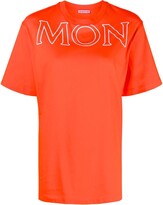 Thumbnail for your product : Moncler logo-print T-shirt