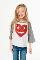 Thumbnail for your product : Chaser Glitter Heart Raglan