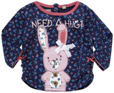 Thumbnail for your product : Tricky Tracks Floral Print Bunny Long Sleeve T-Shirt