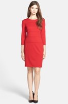 Thumbnail for your product : Taylor Dresses Seamed Ponte Sheath Dress