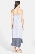 Thumbnail for your product : Allen Allen Stripe Strapless Maxi Dress