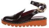 Thumbnail for your product : Stella McCartney Odette Vegan Ankle-Strap Flats