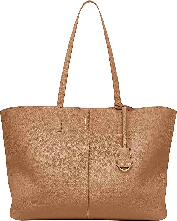 Maison de SABRE Large Leather Snap Soft Tote