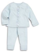 Thumbnail for your product : Burberry Infant's Blue Cotton Jersey Top & Pants Set