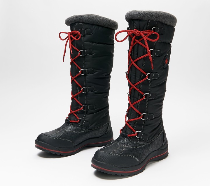 tall waterproof snow boots