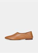 Thumbnail for your product : Vince Leather Branine Flat