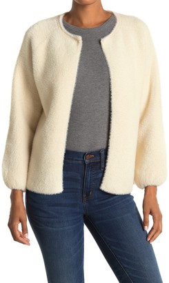 max studio faux fur jacket