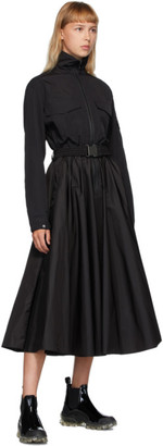 Moncler Black Belted Dress