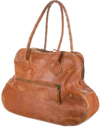 Henry Cuir Handle Bag
