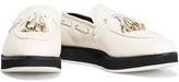 Thumbnail for your product : Rag & Bone Mckenzie Textured-Leather Loafers