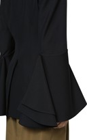 Thumbnail for your product : Loewe Cool Wool Blazer W/ Flared Sleeves