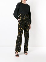 Thumbnail for your product : Andrea Marques Pleated Silk Trousers