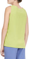Thumbnail for your product : Go Silk Contrast Silk Tank