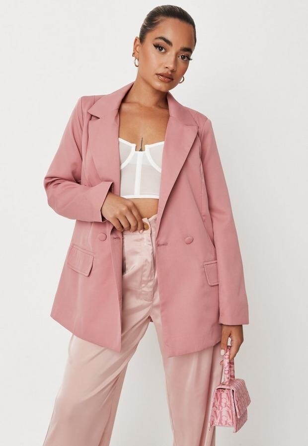 petite pink jacket