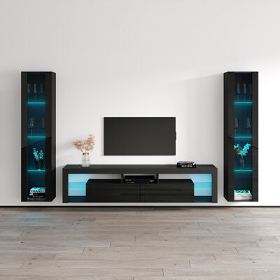 Brayden Studio Briahnna Entertainment Center for TVs up to 88\