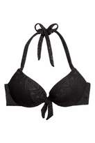 Thumbnail for your product : H&M Padded Underwire Bikini Top - Black/lace - Women