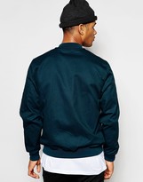 Thumbnail for your product : ASOS Bomber Jacket in Teal