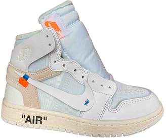 Nike x Off-White Air Jordan 1 White Leather Trainers