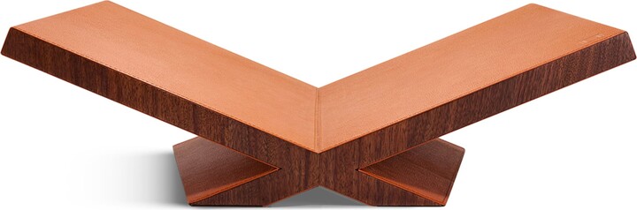 Assouline Walnut-Leather Ultimate Culture Bookstand