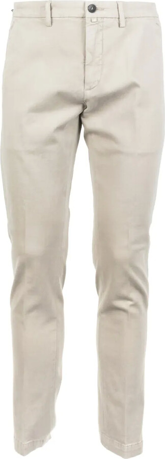 Siviglia Belt Loops-Detail Trousers