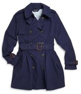 Thumbnail for your product : Ralph Lauren Girl's Cotton Trenchcoat