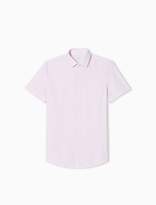 Thumbnail for your product : Calvin Klein Slim Fit Striped Easy-Iron Short Sleeve Shirt