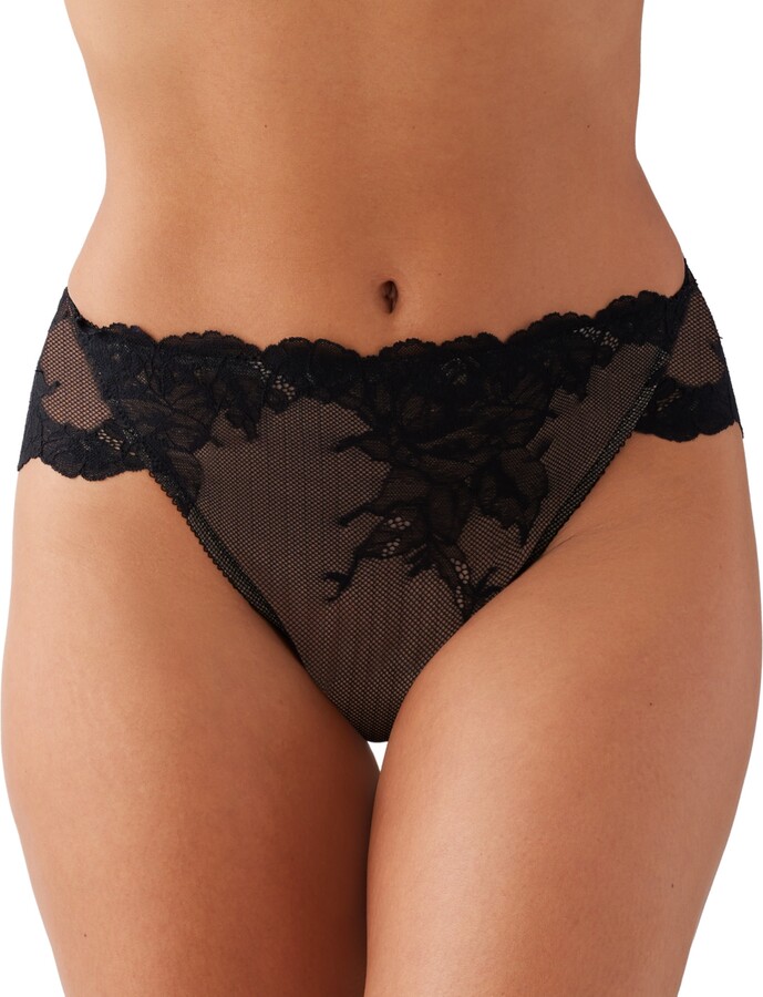 Wacoal Women's Vivid Attraction High-Cut Underwear 841384