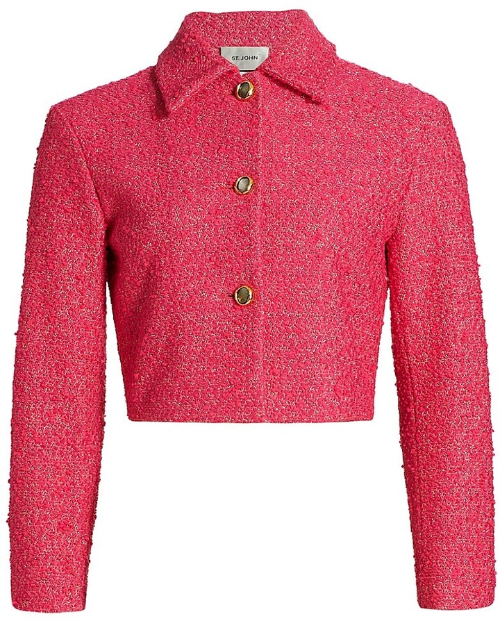 st john pink jacket