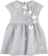 Thumbnail for your product : Il Gufo Dress with fancy butterflies
