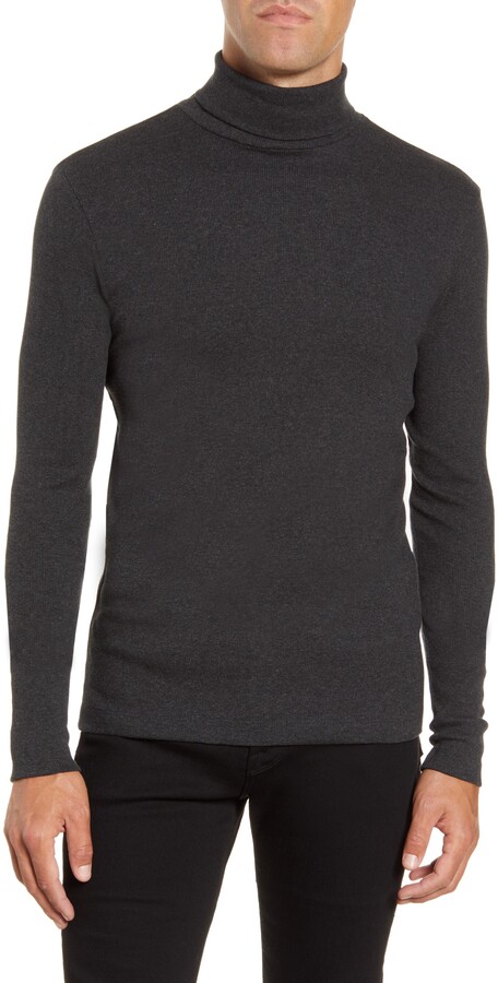 HUGO BOSS Tenore Cotton Turtleneck Sweater - ShopStyle