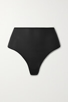 Thumbnail for your product : SKIMS Fits Everybody High Waisted Thong - Onyx