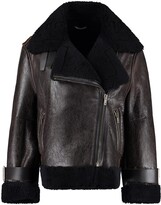 Thumbnail for your product : Golden Goose Fosca Shearling Jacket With Maxi Lapels