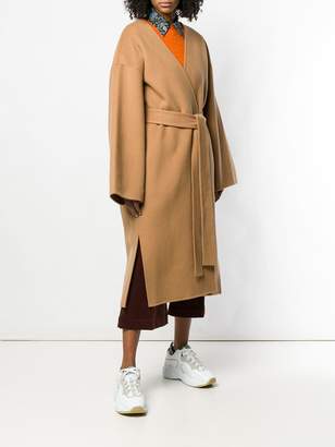 Acne Studios oversized poncho double coat