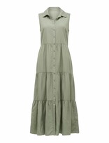 Thumbnail for your product : Ever New Megan Sleeveless Shirt Maxi Dress